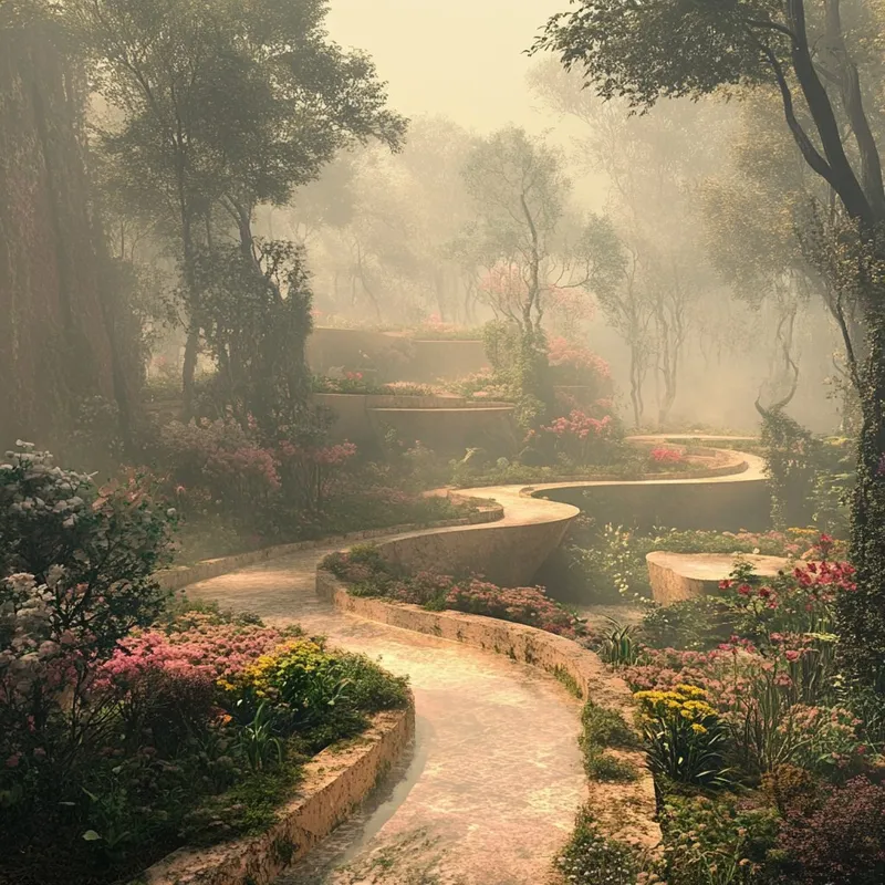 dream garden — plate 05