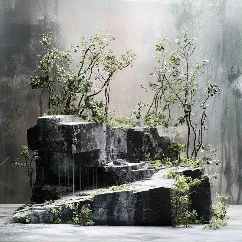 synthetic geologies diorama 2 — plate 01