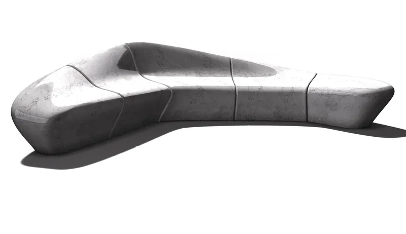 wave bench — plate 01